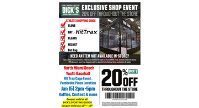 Shop Dick's Exclusive event for NMBLittleLeague!!